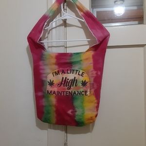 Tie dye purse/bag